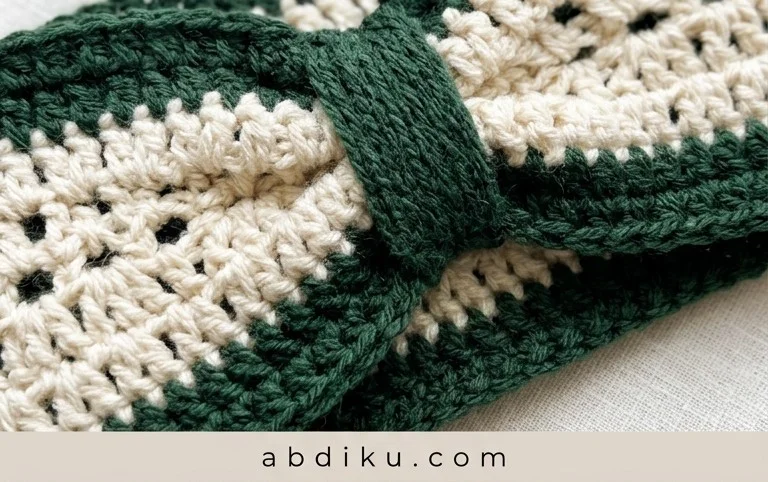 Crochet Cinched Ear Warmer Free Pattern with Video Tutorial - Winding Road Crochet