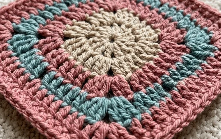 Water Lily Square 4 Free Crochet Patterns